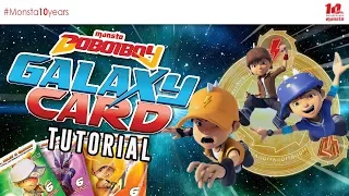 BoBoiBoy Galaxy Card Tutorial