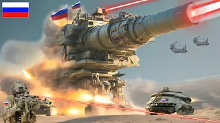 Today! Giant Russian Laser Weapon Successfully Destroys NATO Military Base from a Distance - ARMA 3