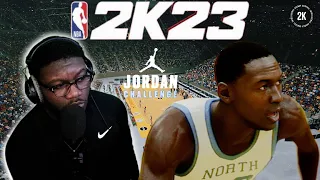 NBA 2K23 Jordan Challenge | A Star Is Born | UNC vs Georgetown