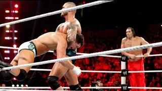 The Great Khali & Randy Orton vs. Cody Rhodes & Wade Barrett: Raw, Feb. 6, 2012