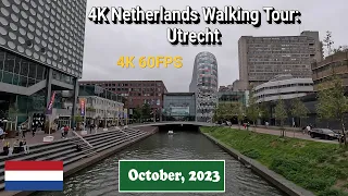 4K Netherlands Walking Tour: Utrecht