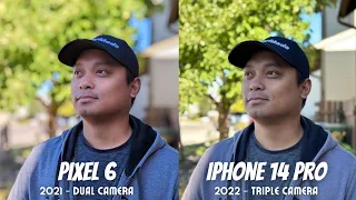 iPhone 14 Pro vs Pixel 6 camera comparison! (Do we have a new champ?)