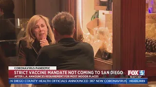 Will San Diego County Join LA With Indoor Vaccine Mandate?