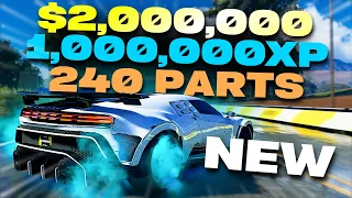 WAIT!! $2,000,000 AN HOUR! New Bucks, XP, Parts!! Guide | The Crew Motorfest