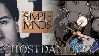 Ghost Dancing, Simple Minds, drum cover by Dean Talbot, #80scoversweek24