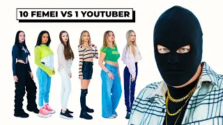 10 FEMEI VS 1 YOUTUBER