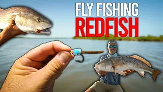 FLY FISHING SHALLOW WATER REDFISH ON THE FLORIDA COAST!