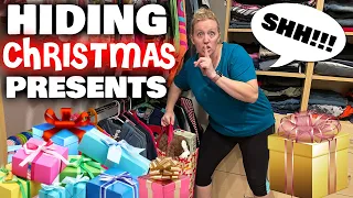 Hiding Christmas Presents!!  DON'T TELL!!  || Mommy Monday