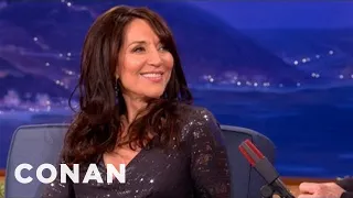 Katey Sagal Offers Conan A Role On "Sons Of Anarchy" | CONAN on TBS