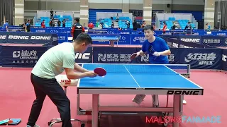Fan Zhendong training - 2020 ITTF Final #7
