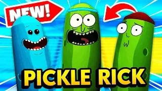 NEW SECRET! Creating Pickle Rick, Morty And Meeseeks (Rick and Morty: Virtual Rick-Ality Gameplay)
