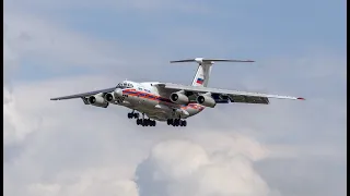Ил-76ТД RA-76429 "Сигизмунд Леваневский" , заход на посадку, курс 26, аэропорт Кишинёв, KIV/LUKK