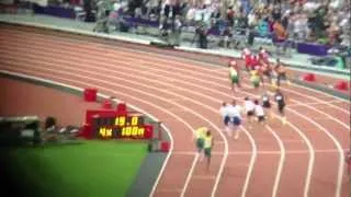 London 2012 4x100m Relay Final World Record