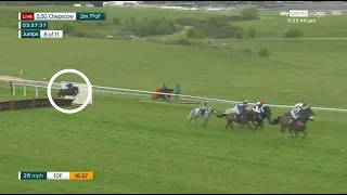 AMAZING ride! Horse detached throughout but somehow wins at Chepstow!