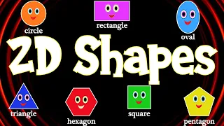 Properties of 2D Shapes | Sides and Corners of 2D Shapes