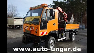 Bucher BSI BU 200 4S 3-Seiten Kipper mit Palfinger Kran 4x4 und Kommunalhydraulik www.auto-ungar.de