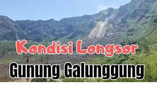 Kondisi Pasca Longsor di Gunung Galunggung Tasikmalaya By Andrea Ramadhan #geoparkgalunggung