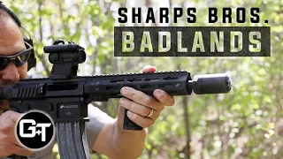 Sharps Bros Badlands Muzzle Brake and Blast Deflector