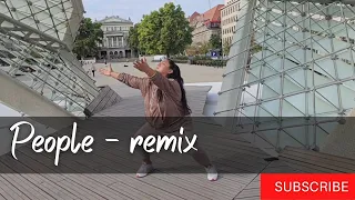 PEOPLE - remix by Libianca ft Becky G | SALSATION Choreo by SEI Michelle #SalsationNetherlands