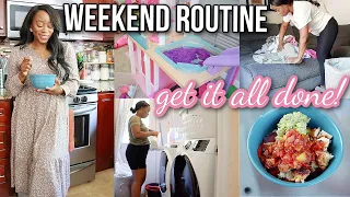 EXTREME WORKING MOM GET IT ALL DONE CLEAN WITH ME! BUSY MOM WEEKEND CLEANING ROUTINE | Nia Nicole