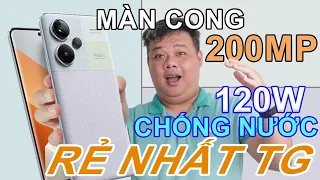 TRỜI ƠI...TRÙM CUỐI REDMI NOTE 13 PRO+: MÀN CONG, CHỐNG NƯỚC, 200MP, SẠC 120W...RẺ NHẤT THẾ GIỚI !!!