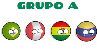 MI PREDICCIÓN DE LA COPA AMÉRICA BRASIL 2019 (PARTE 1) - COUNTRYBALLS