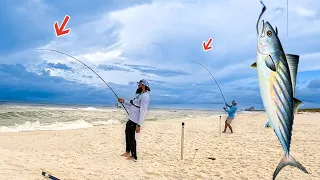 EVERYONE Wants To Catch THIS From The Beach! *FULL FIGHT*