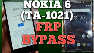 nokia 6(Ta-1021)frp bypass-bypass nokia 6 Google account-Bd mobile unlock solution