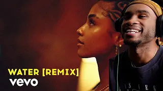 Tyla Ft Drake , Beyonce , Chris Brown , Rema & The Weeknd - Water [Remix] REACTION