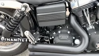 2007 Harley Davidson Dyna Street Bob with Cobra speedster 909 with/without baffles