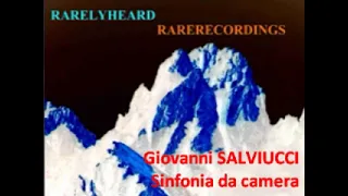 Giovanni Salviucci Sinfonia da camera