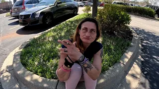 Homeless Girl In Meth Psychosis