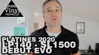 Nouveautés platines 2020 - Audio Technica LP140 - Technics SL1500 - Pro-ject debut EVO