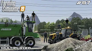 Collecting STRAW bales and spreading MANURE | Kornau | Multiplayer Farming Simulator 19 | Episode 87