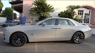 Новый Rolls-Royce Ghost 2021 года - это новейший ультра-люксовый седан за  $350 000