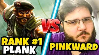 RANK 1 Gangplank FACES OFF against PINKWARD and this happened...