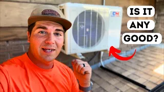 I Installed The Cheapest Ductless Mini Split Air Conditioner On Amazon In ONE DAY