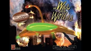 painting and Assembling : War of the Worlds 1953 Martian War Machine Model Kit: by Pegasus