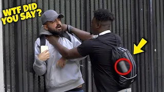 BLOW MY WHISTLE PRANK IN THE HOOD GONE EXTREMELY WRONG!