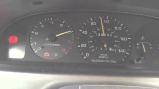 Mazda MX-6 V6 acceleration 0-90 mph