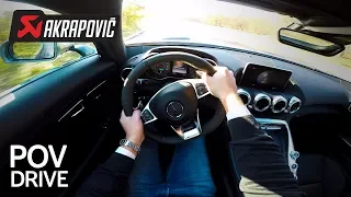 2015 Mercedes AMG GT-S  (510 hp) - POV w/ Full Akrapovic Exhaust System!