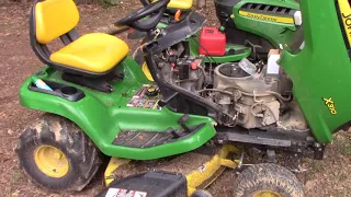 How to Troubleshoot & Bypass Bad Starter Solenoid on John Deere S240 and X310 series Lawn Mowers