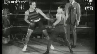 Last living footage of Rudolph Valentino (1926)