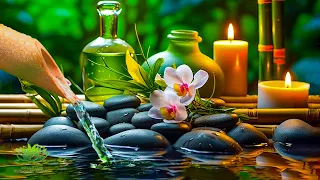 Relaxing Zen Music to Heal all Pains of the Body, Yoga, Gentle Music Calming Spa the Nervous System