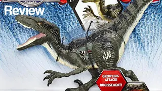 Jurassic World Growler Velociraptor "Blue" Figure Review (13+)