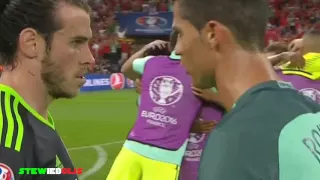 Portugal Vs Wales 2-0 ● Cristiano Ronaldo Consoles Gareth Bale after Defeat ● Euro 2016 ● HD #PORWAL