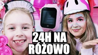 24H NA RÓŻOWO 💗 CHALLENGE ZE SMARTWATCHEM GARETT KIDS SPACE 4G