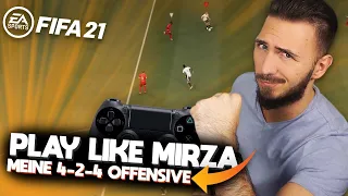 4-2-4 OFFENSIVTUTORIAL - SO SCHIESST DU GARANTIERT MEHR TORE! | FIFA 21 PLAY LIKE MIRZA #8