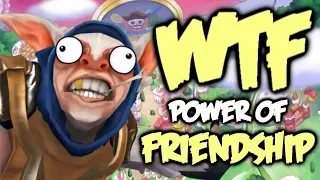 Dota 2 WTF Moments - Power of Friendship Compilation