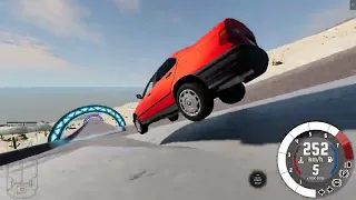 СПУСК БЕЗ ТОРМОЗОВ В BeamNG.DRIVE